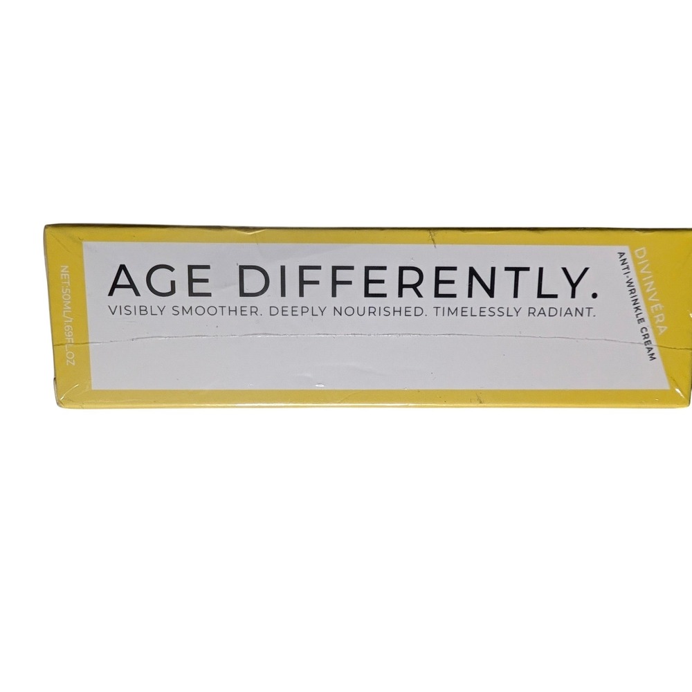 Divinvera Anti-Wrinkle Cream 50ml 1.69fl oz Retinol Hyaluronic Acid Vitamin C